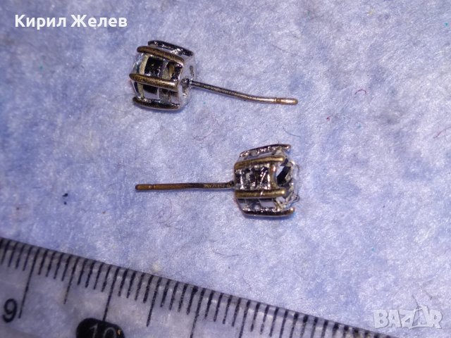 ОЧАРОВАТЕЛНИ ПОСРЕБРЕНИ БРОНЗОВИ ВИНТИДЖ - АРТ ОБЕЦИ с БЛЕСТЯЩИ ФАСЕТИРАНИ ПЛАНИНСКИ КРИСТАЛИ 38216, снимка 11 - Обеци - 40940547