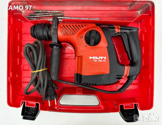 Hilti TE 30-C AVR - Електрически перфоратор 850W 3.6J, снимка 2 - Перфоратори - 52795410