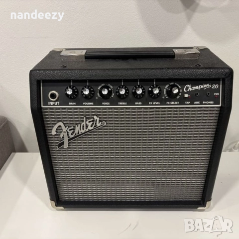 Китара Squier Affinity Stratocaster HSS + калъф Fender и усилвател Fender Champion 20, снимка 7 - Китари - 52617825