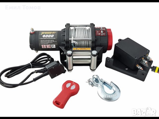 Лебедка за ATV и UTV KangarooWinch K 4000 lb (1814kg) PowerWnch - НОВА