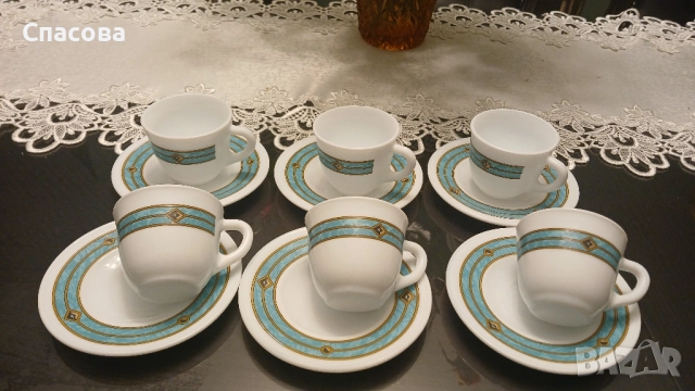 Испански Сервиз за кафе., снимка 4 - Сервизи - 51980232