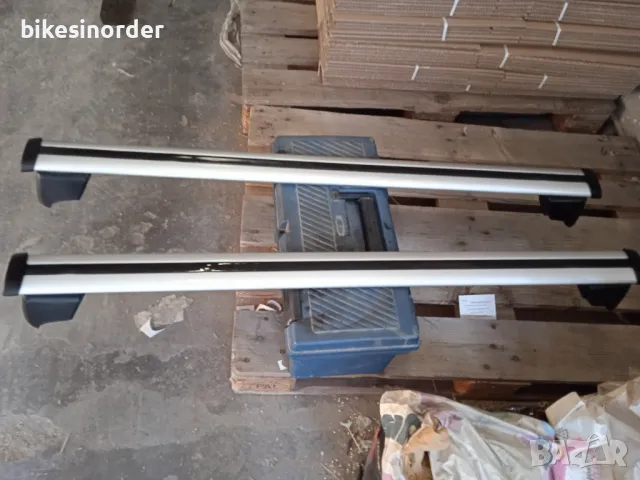 Оригинални напречни греди за багажник Ауди А6, снимка 1