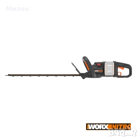 Храсторез Worx 40V 61 см, снимка 2 - Градинска техника - 53638465