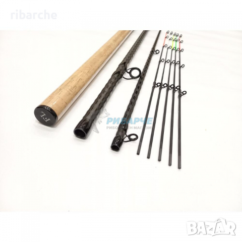 ФИДЕРИ FL - X RIVER 3.60/3.904.20м (100-250гр) с 5 броя карбонови върха, снимка 3 - Въдици - 36262476