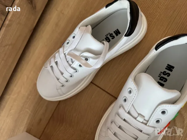 Обувки MSGM, естествена кожа, снимка 3 - Детски обувки - 47309988