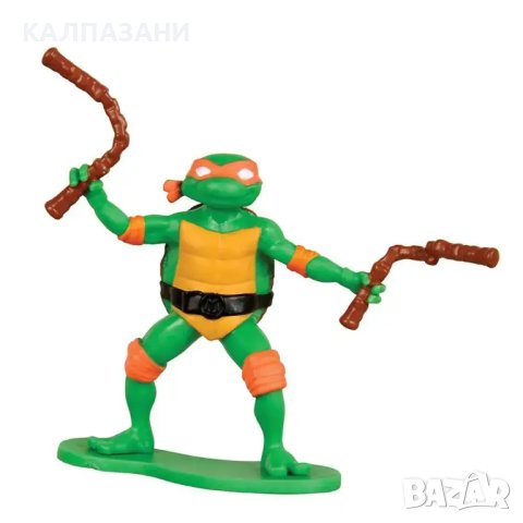 TMNT Мини фигурка изненада Костенурка Нинджа "Пълен Хаос" в пликче 83240, снимка 3 - Фигурки - 41804156