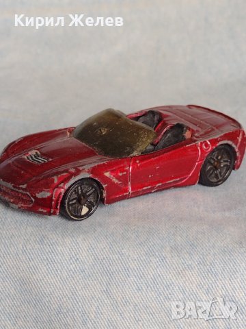 Метална количка CORVETTE STINGRAY MADE IN MALAYSIA за КОЛЕКЦИЯ ДЕКОРАЦИЯ 37715, снимка 3 - Колекции - 40697115