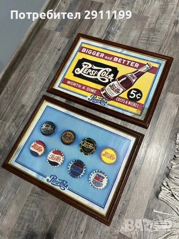 Картина / реклама на Pepsi Cola 2бр., снимка 8 - Картини - 53333285