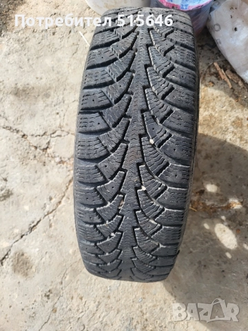 Метални джанти с зимни гуми за ситроен , снимка 3 - Гуми и джанти - 52251911