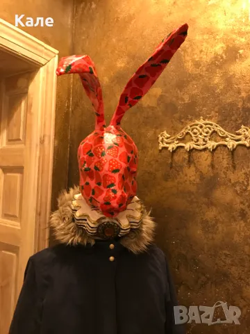 Глава за манекен заек декорация за магазин фотосесия папие маше, снимка 4 - Манекени - 50083168