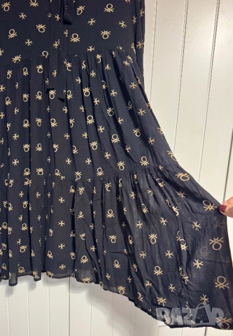 Benetton красиви рокля, туника, блуза M/L, снимка 6 - Рокли - 52279490