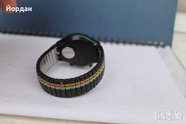 Рядък модел ''swatch chronograph'' 37 мм, снимка 3 - Мъжки - 39341009
