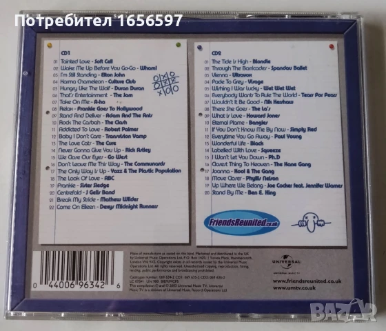 Classics From The 80s 2 CD, снимка 2 - CD дискове - 50676099