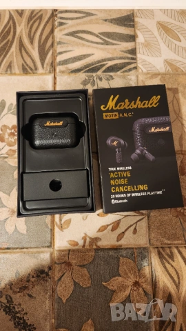 Безжични слушалки Marshall Motif ANC, снимка 3 - Bluetooth слушалки - 53867330