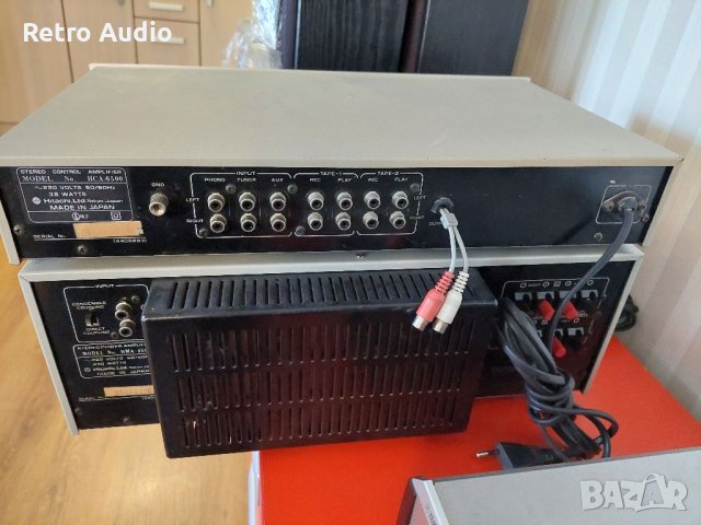 Hitachi HMA 6500/ HCA 6500, Предусилвател и крайно стъпало, снимка 3 - Ресийвъри, усилватели, смесителни пултове - 41926262