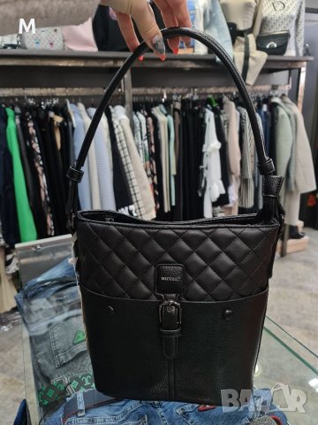 Нова колекция луксозна черна чанта от кожа на намаление , снимка 2 - Чанти - 35748856