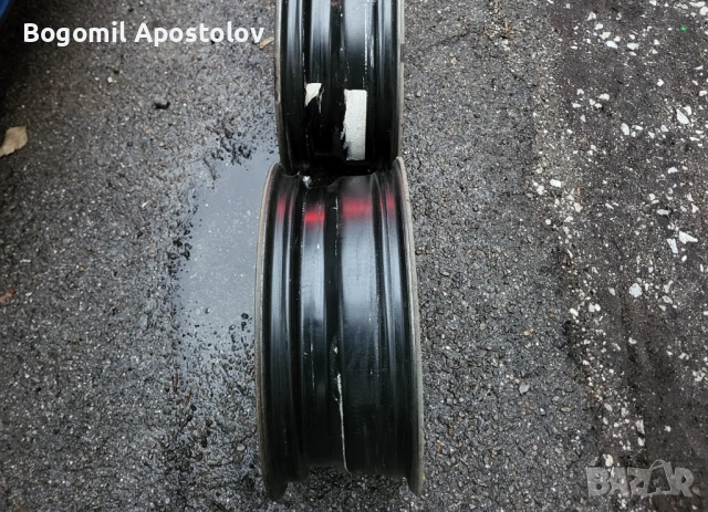 Стоманени джанти Opel 6J15 5x110, снимка 3 - Гуми и джанти - 52003265