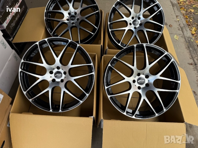 4 бр. чисто нови алуминиеви джанти DIVERSEN 22 цола 5x114.3 , централен отвор 73.1 , ET40, 9.5J