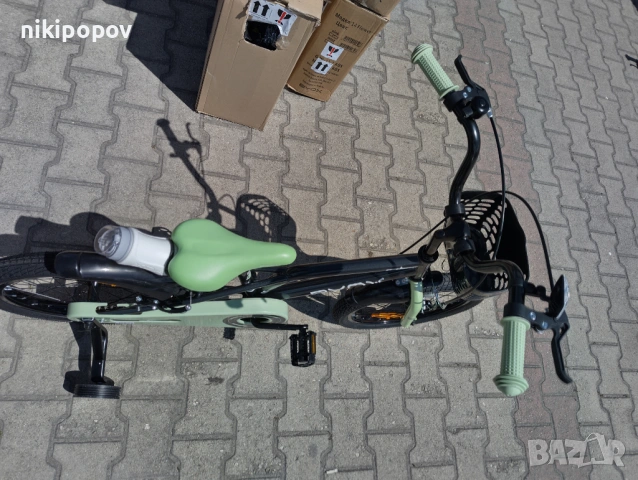 BYOX Велосипед 18" CYBER сив, снимка 7 - Велосипеди - 53772833