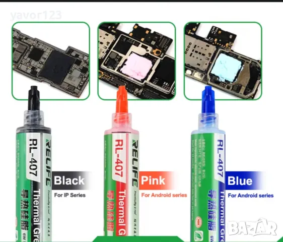 Relife RL-407 6,0 W/mK 20гр термична термопаста процесор, снимка 2 - Друга електроника - 49774716
