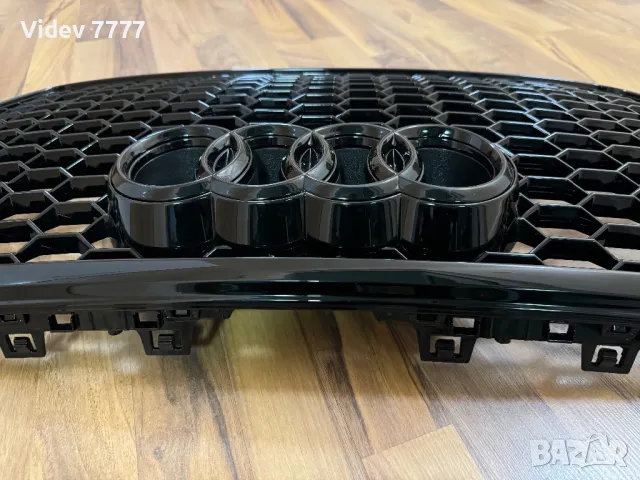 Решетка RS (пчелна пита) (Black Edition) за Audi A7/S7/RS7 (C7) Facelift (2015-2017) Ауди А7/С7/РС7 , снимка 6 - Аксесоари и консумативи - 48928433