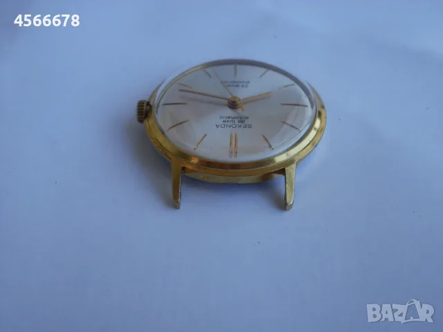 Poljot de luxe Полет мъжки руски 29 J. позлатен 20 мик. ръчен часовник , снимка 10 - Мъжки - 55934106