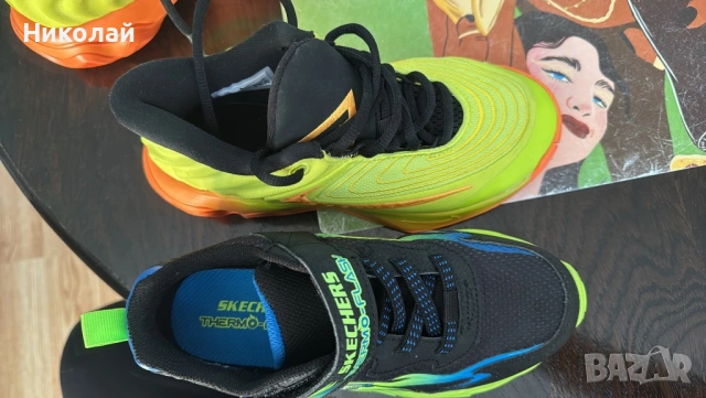НОВИ Маратонки Scechers и Nike Giannis Immortality 4 "Halloween" 35,5, снимка 14 - Детски маратонки - 52197223