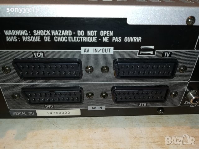 JVC RX-E112RSL RECEIVER 1302221817, снимка 11 - Ресийвъри, усилватели, смесителни пултове - 35776387