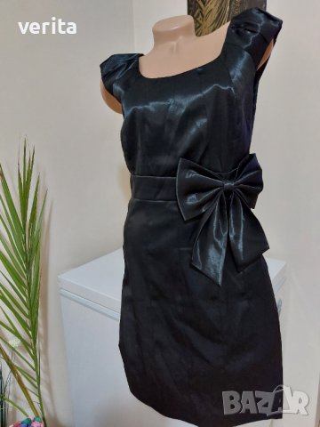 Официална черна рокля , снимка 4 - Рокли - 41459529