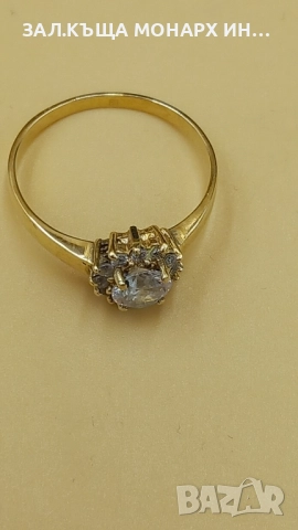 Златен пръстен /585/, снимка 6 - Пръстени - 51885976