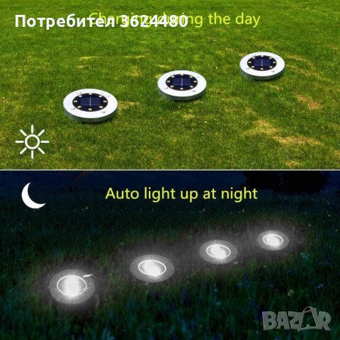 Градински соларни лампи , снимка 2 - Декорация за дома - 40369915