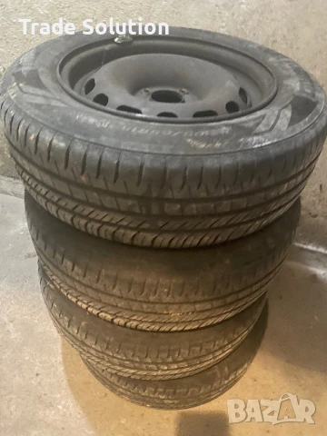 Продавам 4бр. летни гуми с джанти 195/65/R15