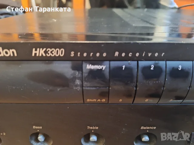 Усилвател със радио тунер Harman Kardon , снимка 5 - Ресийвъри, усилватели, смесителни пултове - 55848944