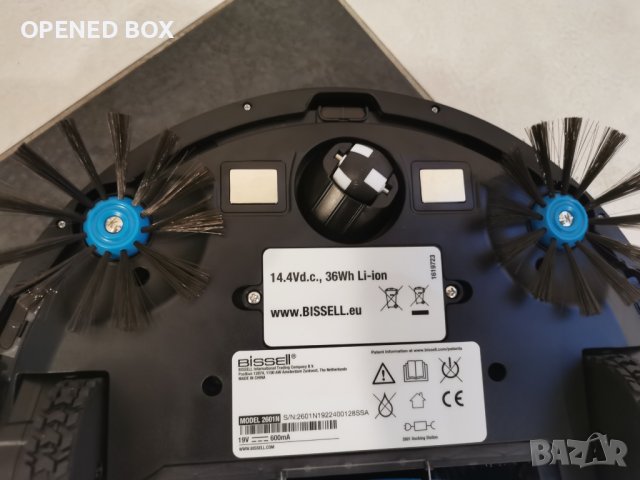 Прахосмукачка-робот BISSELL EV675 за косми от домашни любимци със самозареждаща се докинг станция, 2, снимка 12 - Прахосмукачки - 41737517