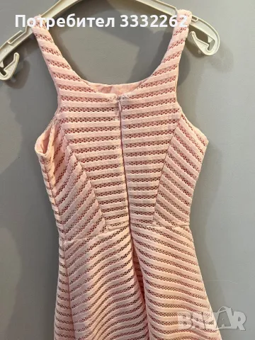 Розова рокля, снимка 3 - Рокли - 47942299