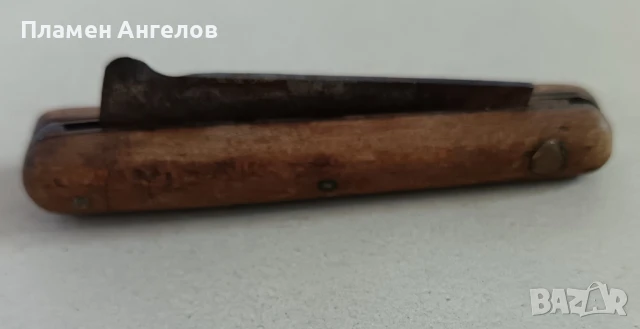 Стара българска антикварни ножка, старо сгъваемо ножче