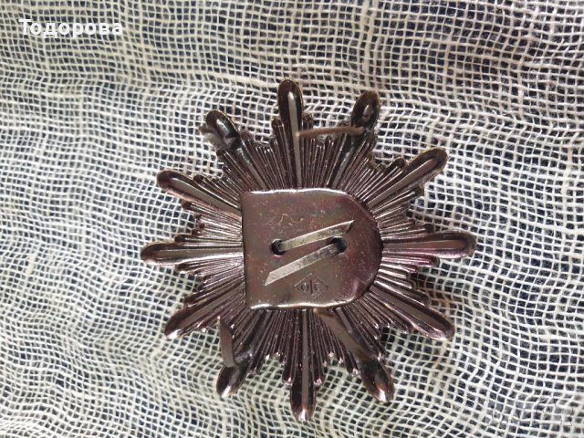 Полицейска немска кокарда, снимка 3 - Антикварни и старинни предмети - 41900807