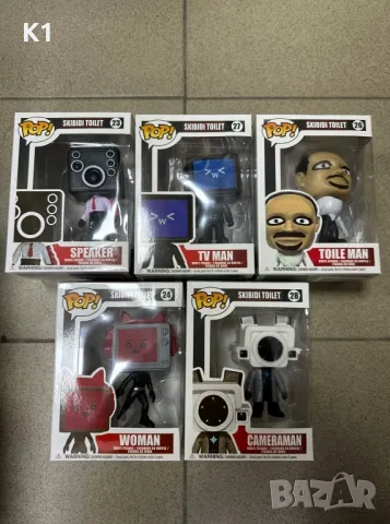 Фигурки Skibidi Toilet Pop, фигурка Скибиди Тойлет Funko Pop 