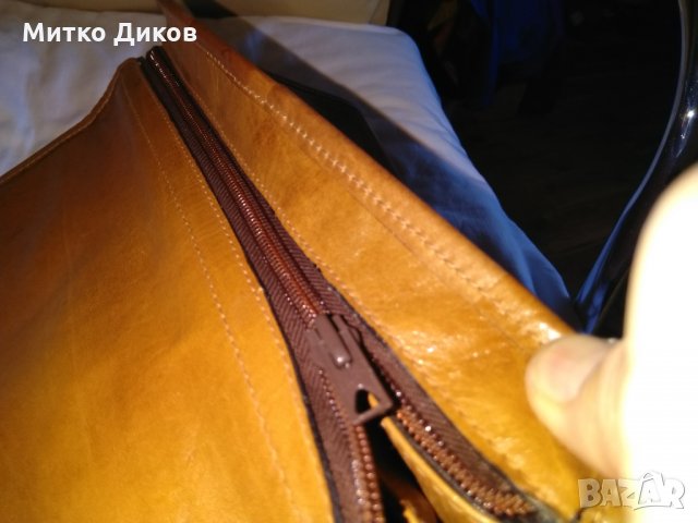 Маркова женска чанта за ръка-през рамо-естествена кожа  28х17см, снимка 7 - Чанти - 34302139