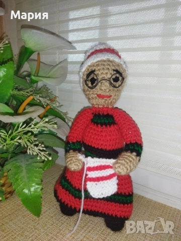 Плетена баба Марта , снимка 7 - Декорация за дома - 51523178