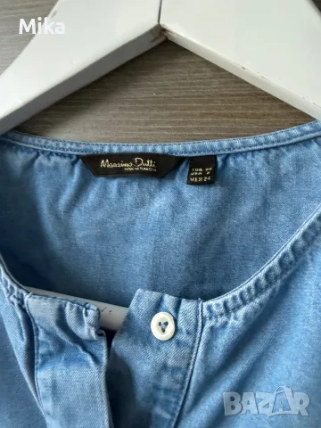 Дамска риза Massimo Dutti 100% лиосел, снимка 4 - Ризи - 56011989