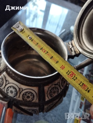 много стар чайник, снимка 14 - Антикварни и старинни предмети - 50504993