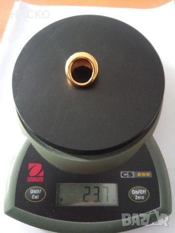 Дамски Mръстен Calvin Klein с Дебело Златно Покритие 23,5 тр. Размер 53. 100% Оригинален., снимка 8 - Пръстени - 53769270