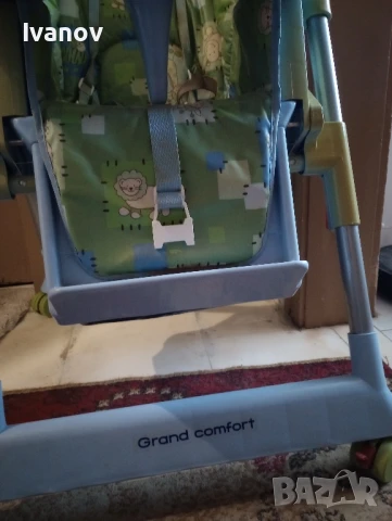 Столче за хранене Cangaroo Grand Comfort, снимка 7 - Столчета за хранене - 51053319