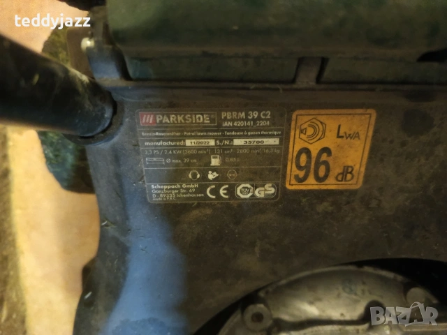 Бензинова косачка Parkside, снимка 3 - Градинска техника - 53627067