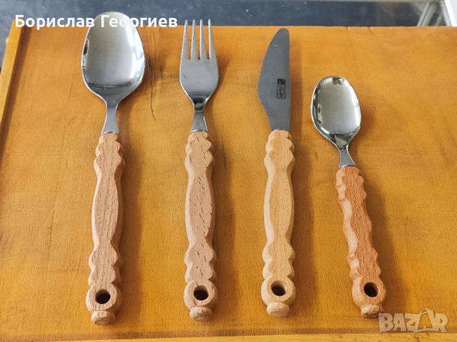 Прибори за хранене Петко Денев , снимка 2 - Прибори за хранене, готвене и сервиране - 51193705