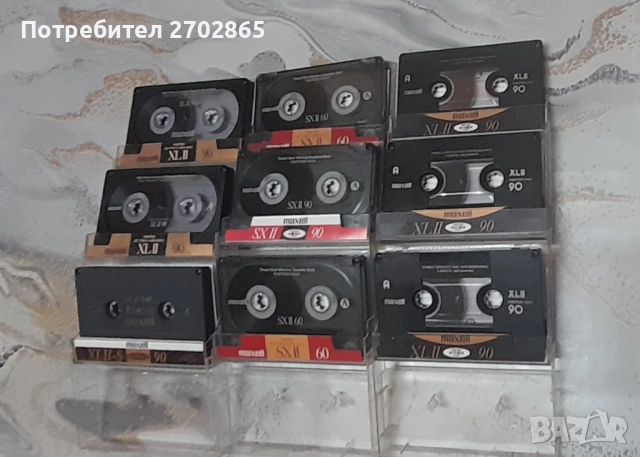  Аудио касети Maxell - хром, снимка 3 - Аудио касети - 51819475