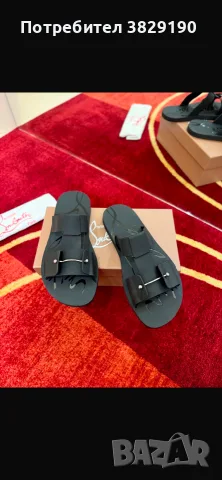 christian louboutin чехли, снимка 2 - Мъжки чехли - 56330867