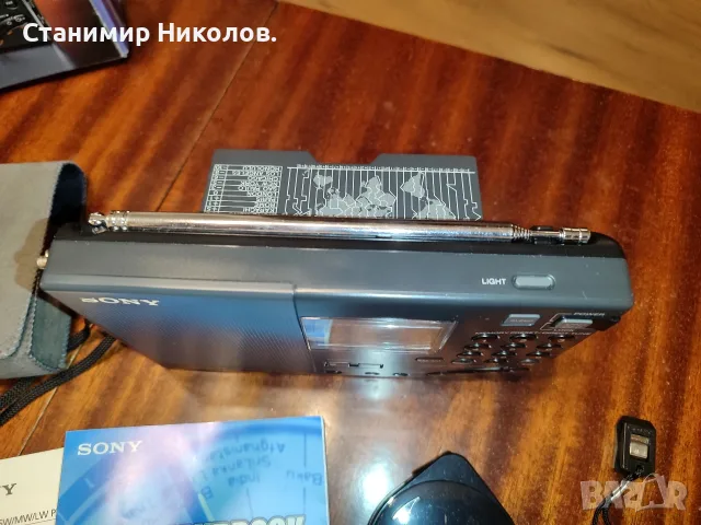 Дигитално радио Sony ICF-SW 7600G FM Stereo/SW/MW/LW PLL Synthesized World Band Receiver., снимка 10 - Радиокасетофони, транзистори - 55748610