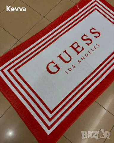 Плажна хавлия GUESS, снимка 2 - Хавлиени кърпи - 53582479